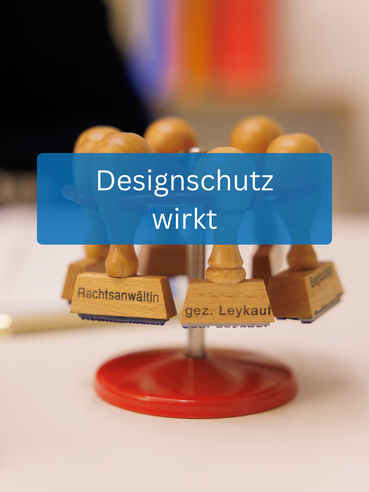 Designschutz wirkt